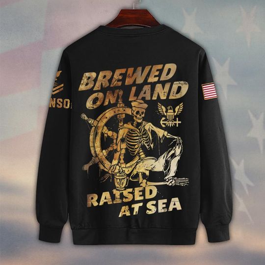 Customized United States Navy Sweater