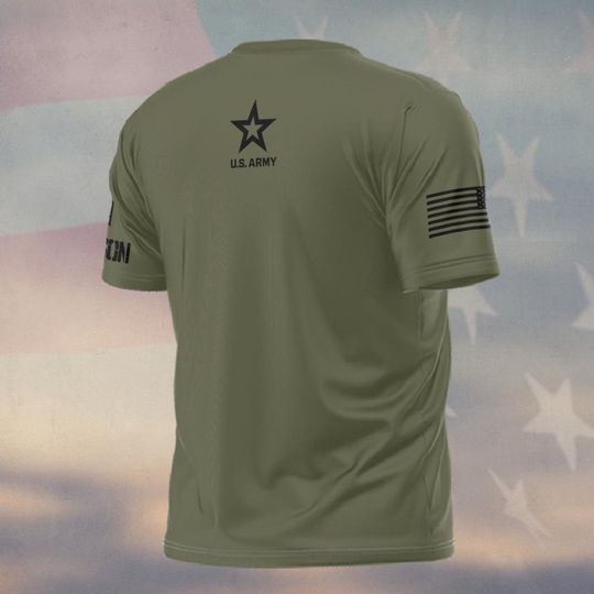 Customized US AM Front Toward Enemy T-Shirt