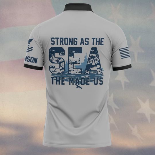 Customized U.S Navy Polo Shirt