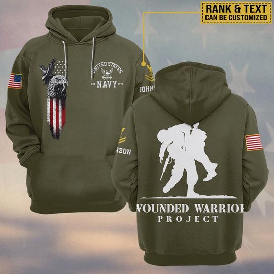Wounded Warrior Project 3D Hoodie