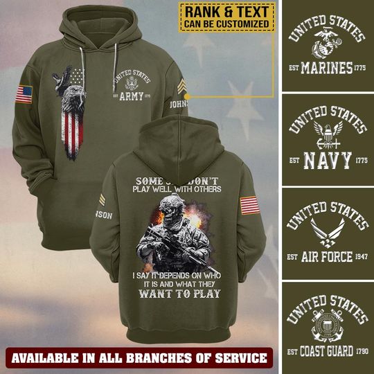 Some Say Don’t Play Well With Others I Say It Depends On Who It Is And What They Want To Play 3D Hoodie