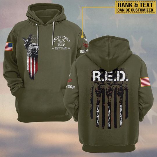 RED Friday 3D Hoodie