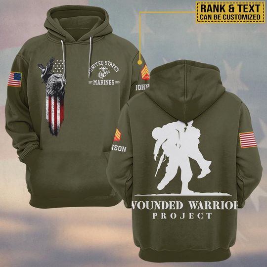 Wounded Warrior Project 3D Hoodie