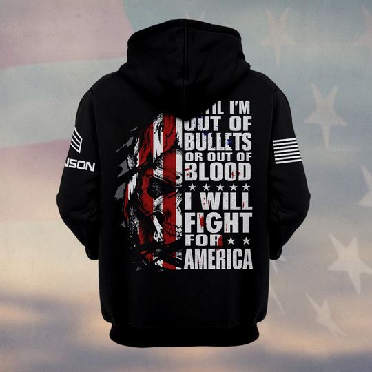 Customized U.S Veteran 3D Hoodie