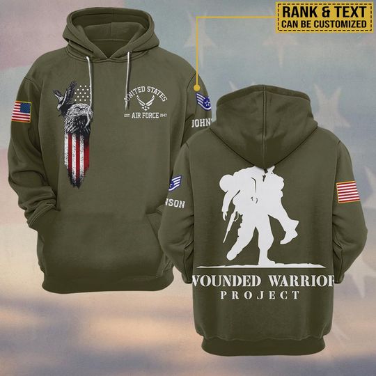 Wounded Warrior Project 3D Hoodie