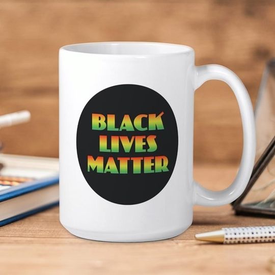 Black Lives Matter Ceramic Large Mug