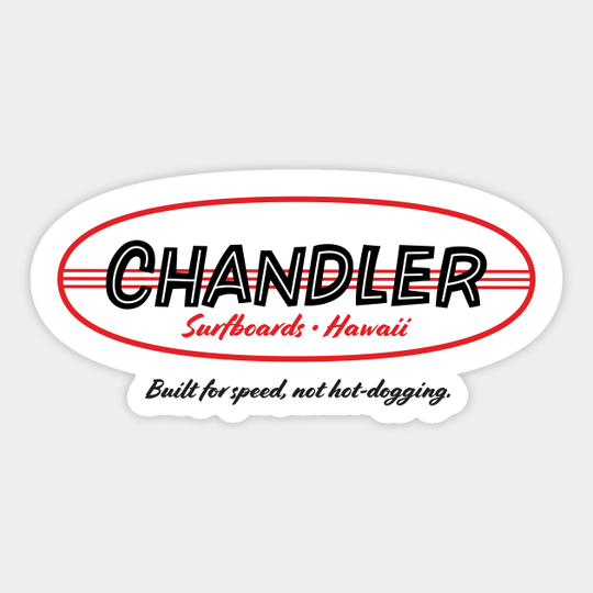 Original Chandler Surfboards - North Shore - Sticker