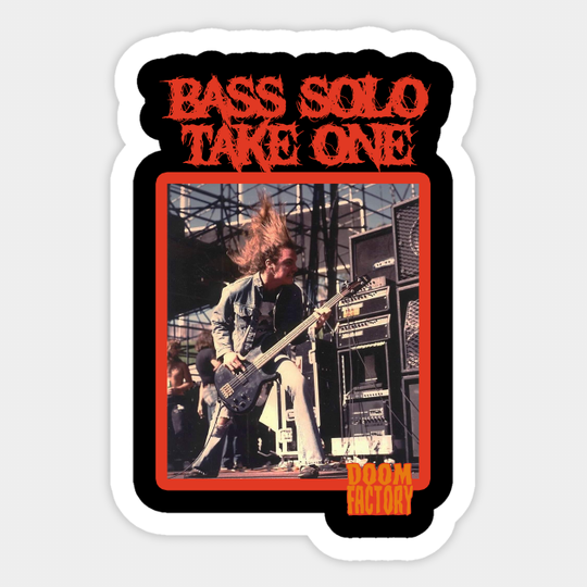 BassSolo - C Burton - Sticker