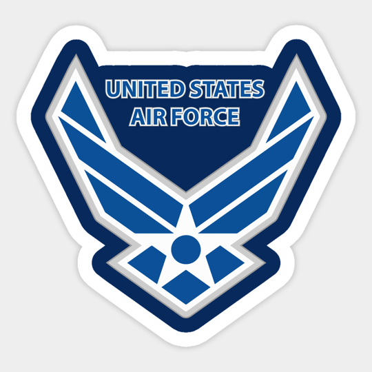 USAF - Air Force - Sticker