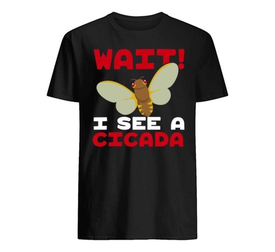 Cicada 2021 Unisex T Shirt Wait I See A Cicada