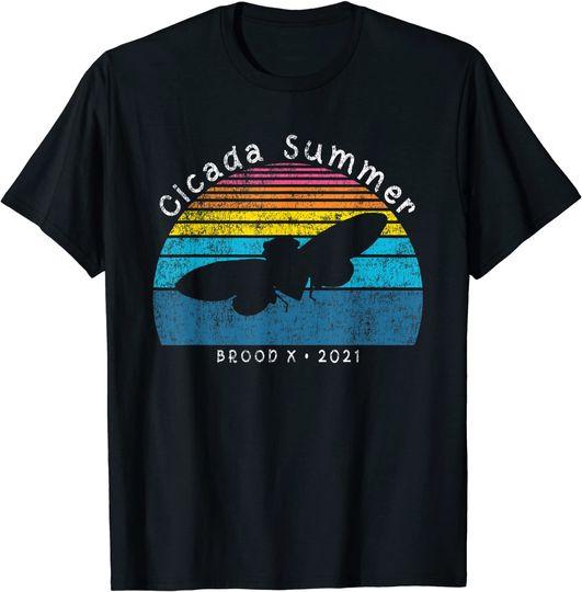 Cicada Men's T Shirt Summer Brood X 2021