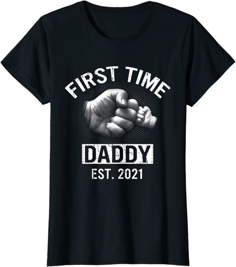 Men's Hoodie First Time Daddy Est 2021