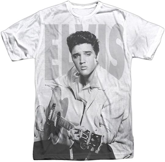 Elvis Presley - Play Me A Song - All-Over Front Print Sports Fabric Adult T-Shirt