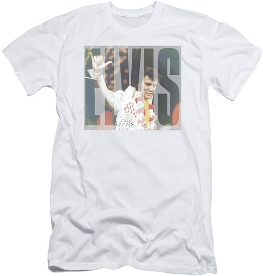 Elvis Presley Aloha Knockout Slim Fit T Shirt