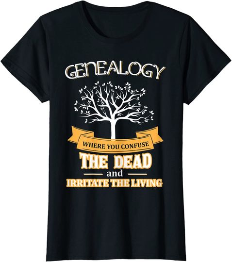 Genealogy Confuse the Dead Irritate the Living Hoodie