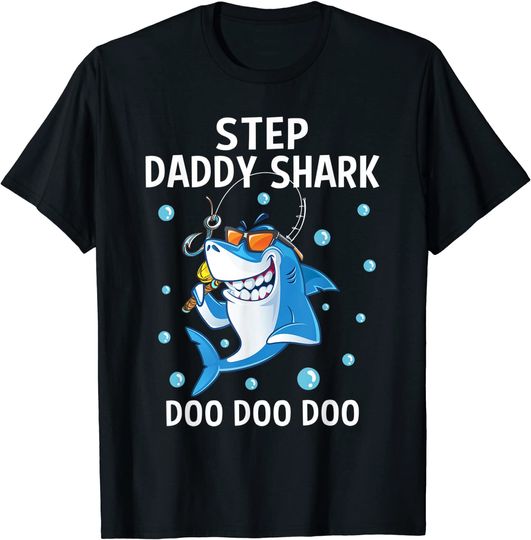 Step Daddy Shark Doo Doo Doo Shirt Men Papa