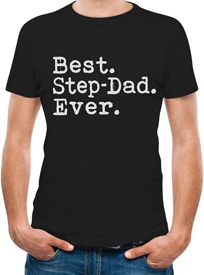 TeeStars - Best Step Dad Ever Idea for Step Father Daddy T-Shirt