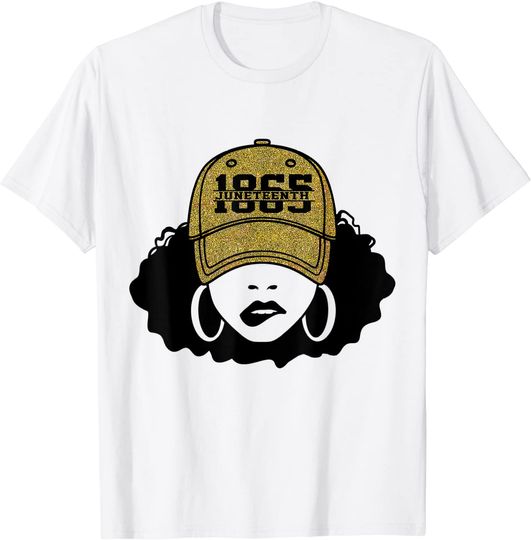 1865 Juneteenth Celebrate Black Girl Magic Melanin Women T-Shirt
