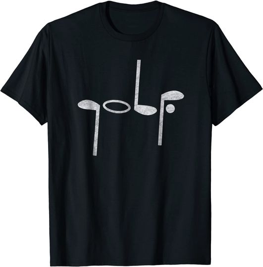 Golf T-Shirt - Funny Golf T Shirt - Lucky Golfing Shirt