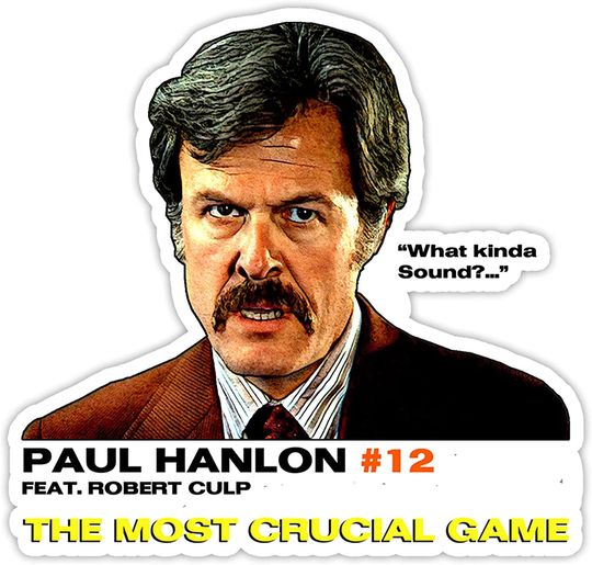 Columbo Paul Hanlon The Most Crucial Sticker 3"