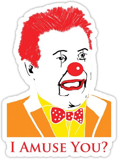 Goodfellas Clown Joey Lamuse You Sticker 3"