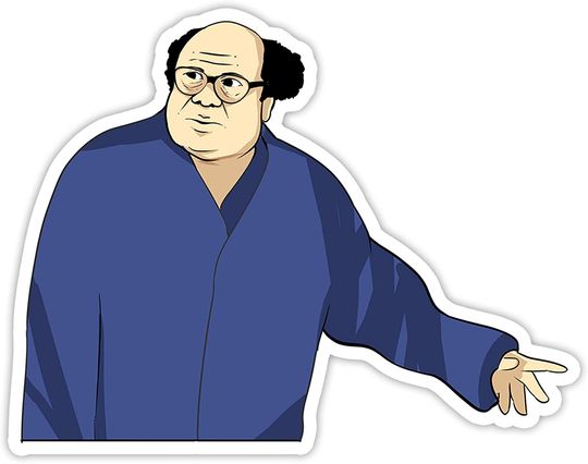 Its Always Sunny in Philadelphia Frank Reynolds When I_m Dead Just Throw Me in The Trash Sticker 3"