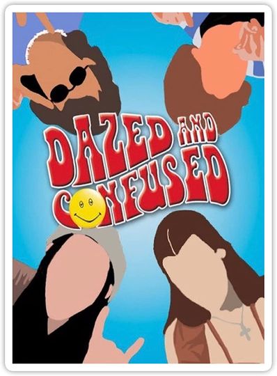 Dazed and Confused Autocollan Sticker 2"