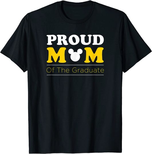 Disney Graduation Proud Mom of Grad T-Shirt