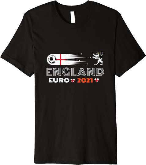 Euro 2021 Men's T Shirt England Country Flag Football Fan