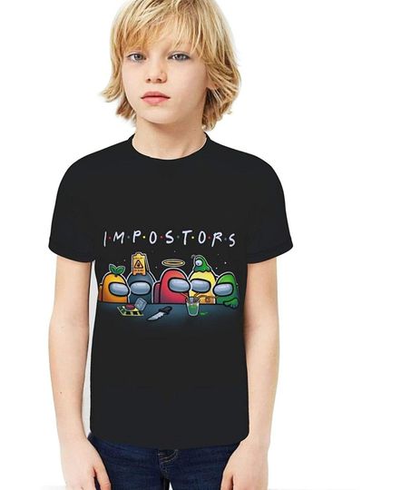 Among Us Kids 3D T Shirt Crewmates
