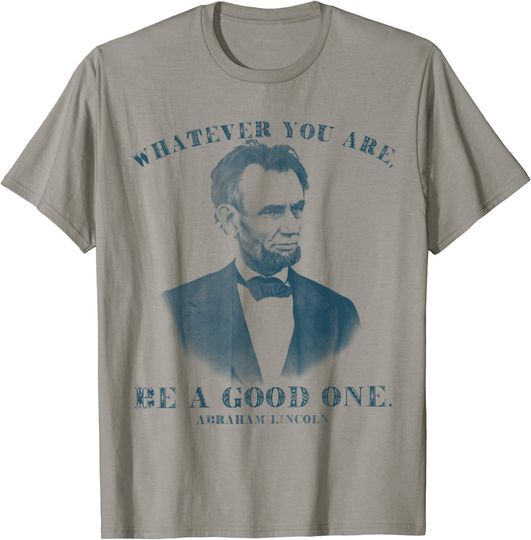 Abraham Lincoln T-Shirt. Vintage American President Tee