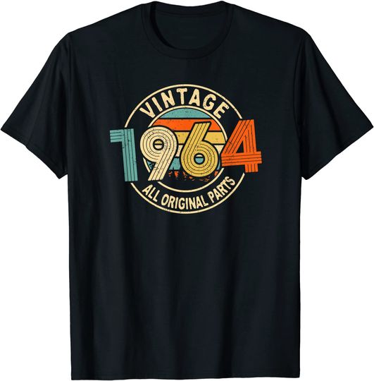 Vintage 1964 - 57 years old Gift - 57th Birthday T-Shirt