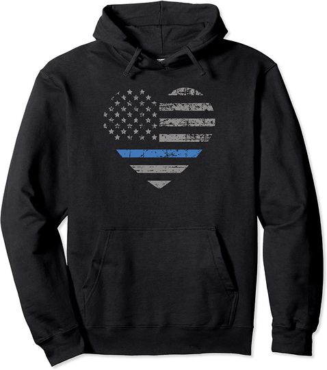 I Support the Thin Blue Line Hoodie