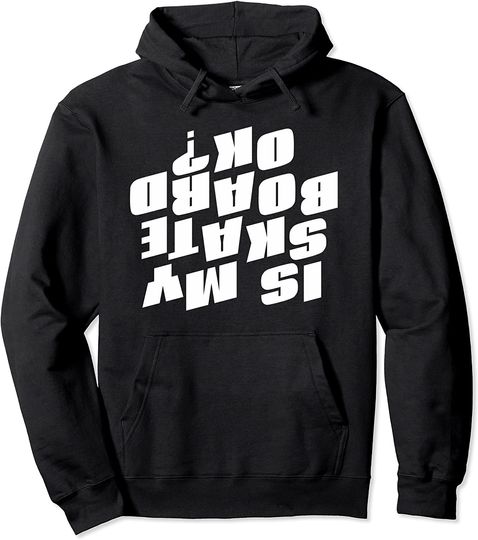 Skateboarder Skater Gifts For Teens Skateboard Boys Clothes Pullover Hoodie