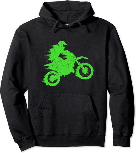 Dirt Bike Hoodie, Motocross Hoodie, Dirt Bike Racing Pullover Hoodie