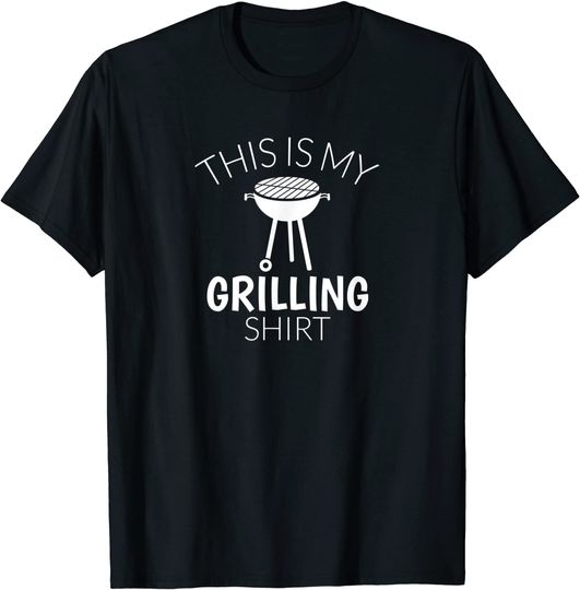 This Is My Grilling Shirt Funny BBQ Lovers Gift T-Shirt