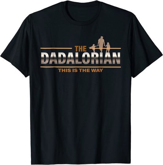 Mens The Dadalorian Gift for best Dad Fathers Day T-Shirt