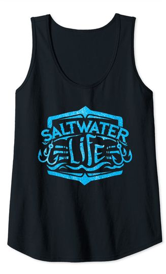 Saltwater Life T-shirt - Fishing Shirts Tank Top