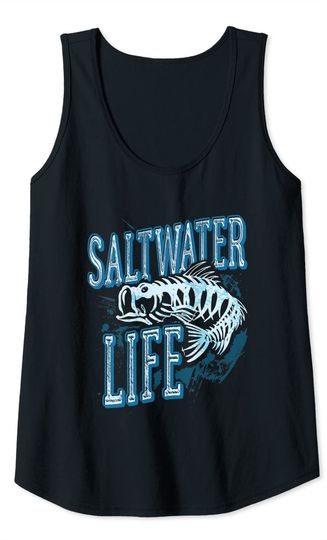 Saltwater Life Fishing Tank Top