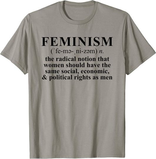 Feminism Definition T-shirt Feminist Tee Shirt