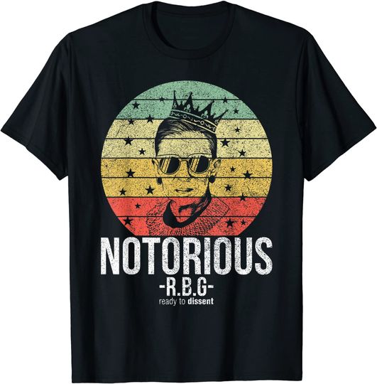 Notorious RBG Ruth Bader Ginsburg Shirts Political Feminist T-Shirt