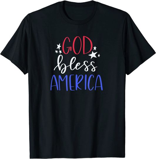 Patriotic USA shirt - God Bless America t-shirt T-Shirt