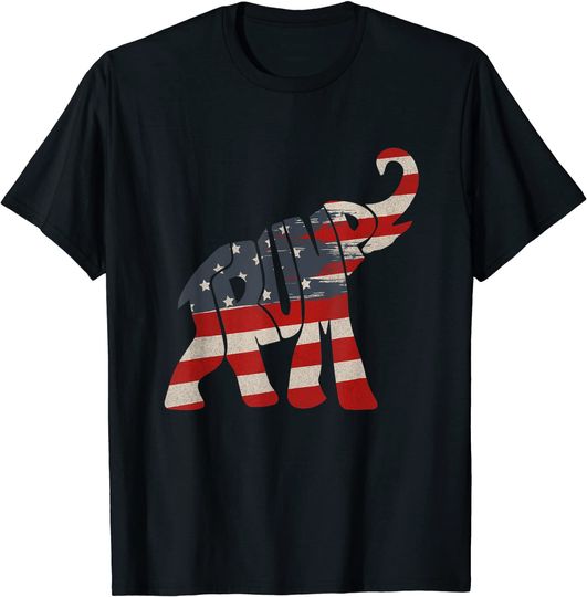 President Trump 2020 Republican Elephant Trump Supporter T-Shirt