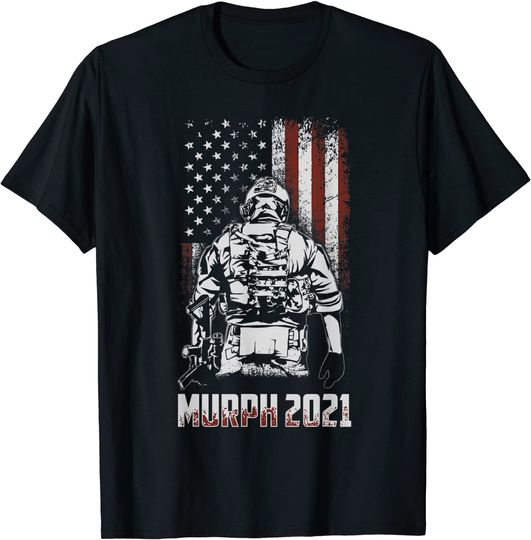 Murph 2021 Challenge Workout Program Fitness Patriotic Gift T-Shirt
