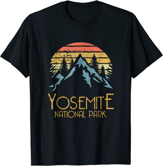 Vintage Yosemite National Park California T Shirt