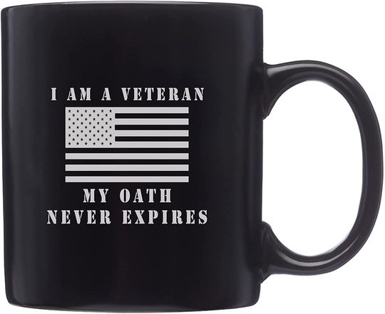 Veteran My Oath Never Expires Mug
