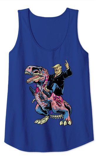 Trump Dinosaur Tank Top