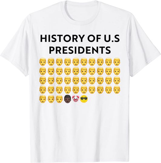 History Of U.S Presidents T Shirt