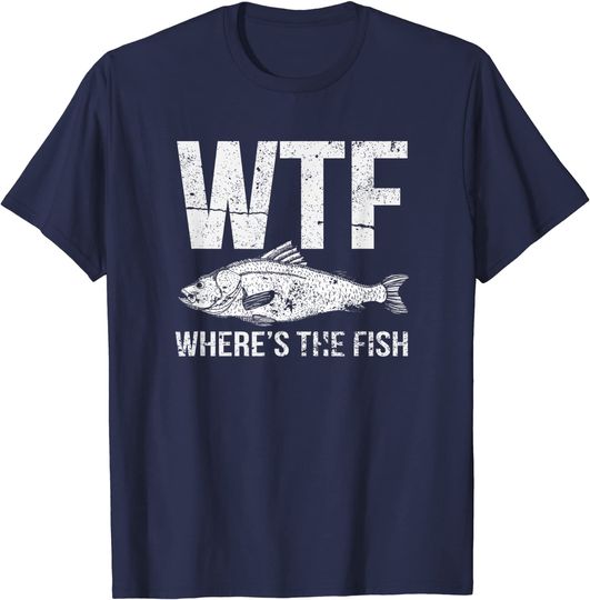 WTF Where's The Fish T Shirt