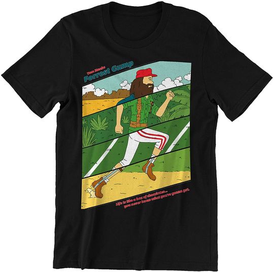 Nirvan Forrest Gump Running  Unisex Tshirt